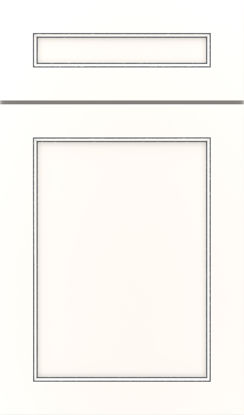 Picture of Paloma - Painted - Brightest White w/ Grey Stone Detail